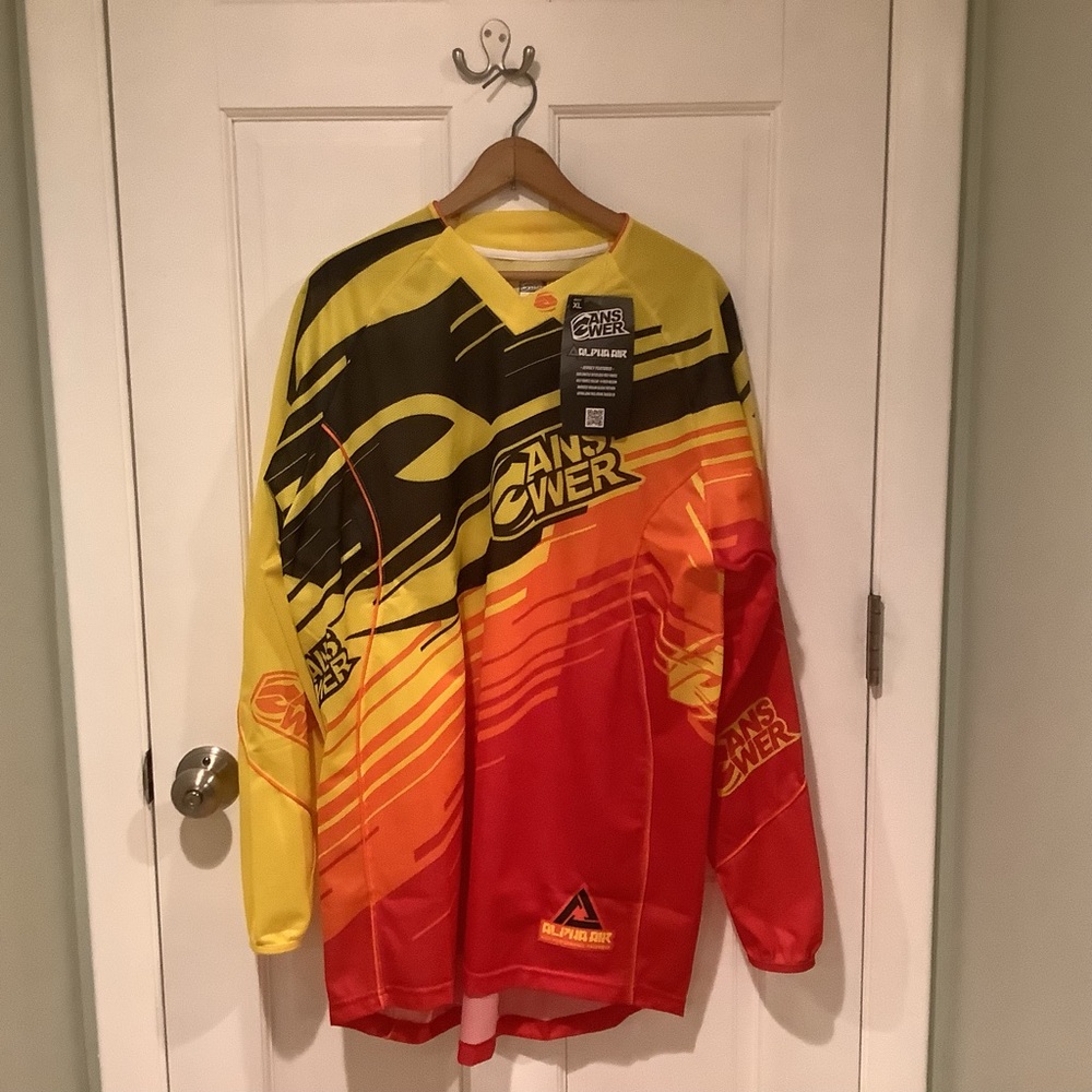 Answer Alpha Air Motocross Jersey. NWT